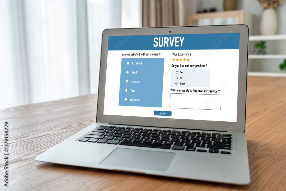Online survey form for modish digital information collection on the internet network Online survey form for modish digital information collection on the internet network