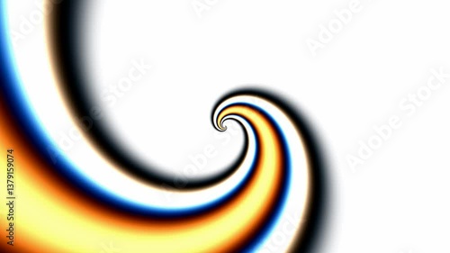 Motion background with expanding hypnotic spiral (1920x1080 30fps 10s).