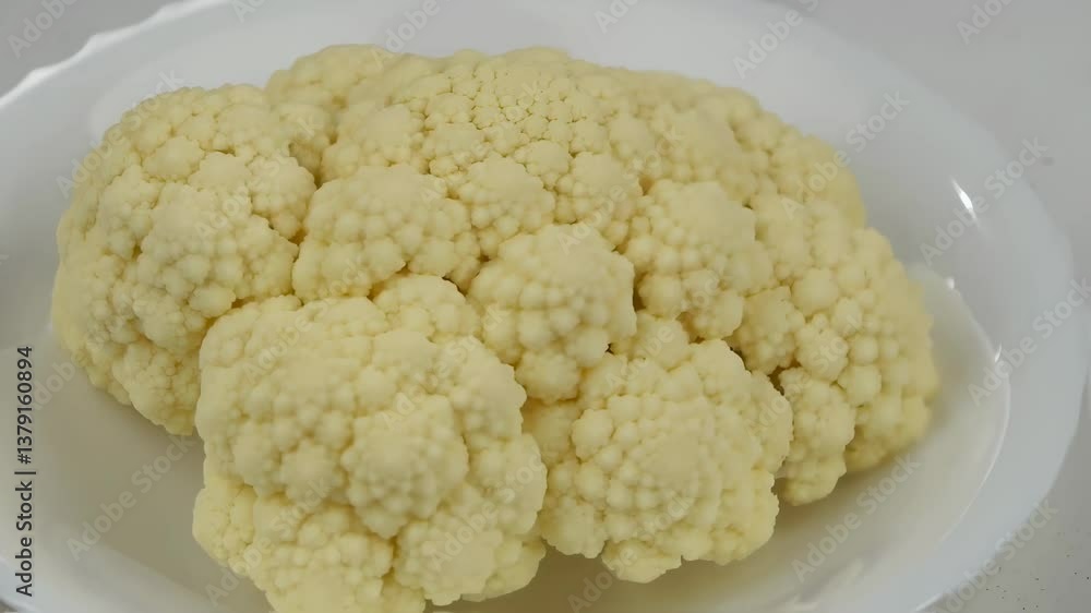 Smooth Cauliflower Puree in Gourmet Kitchen Smooth Cauliflower Puree in Gourmet Kitchen