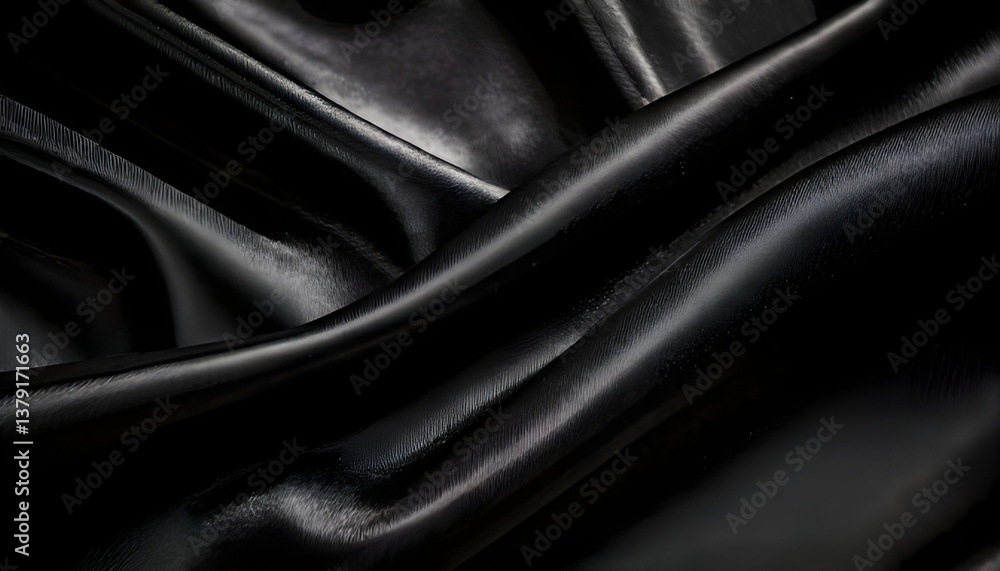 Smooth Black Velvet Texture Smooth Black Velvet Texture