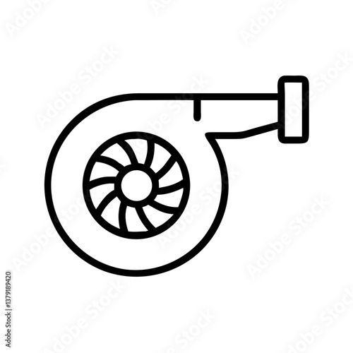 Turbocharging icon
