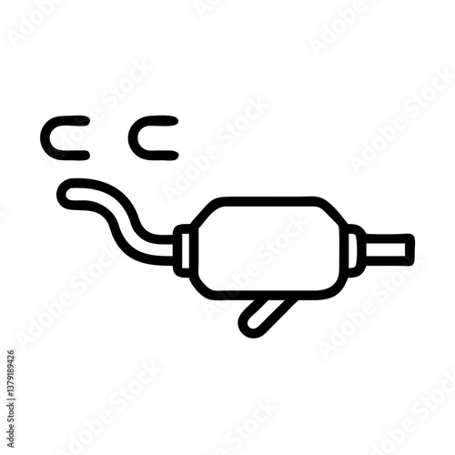 Exhaust system icon