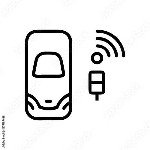 Parking sensor icon