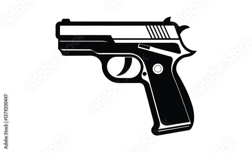 illustration of a gun silhouette