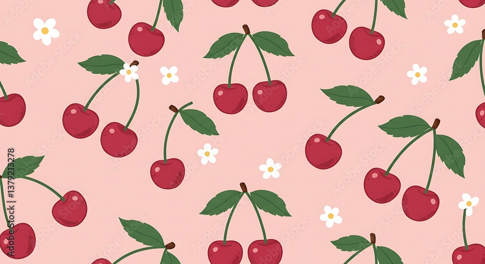 Cherry Blossom Blush AI Generated Cherry Blossom Blush AI Generated