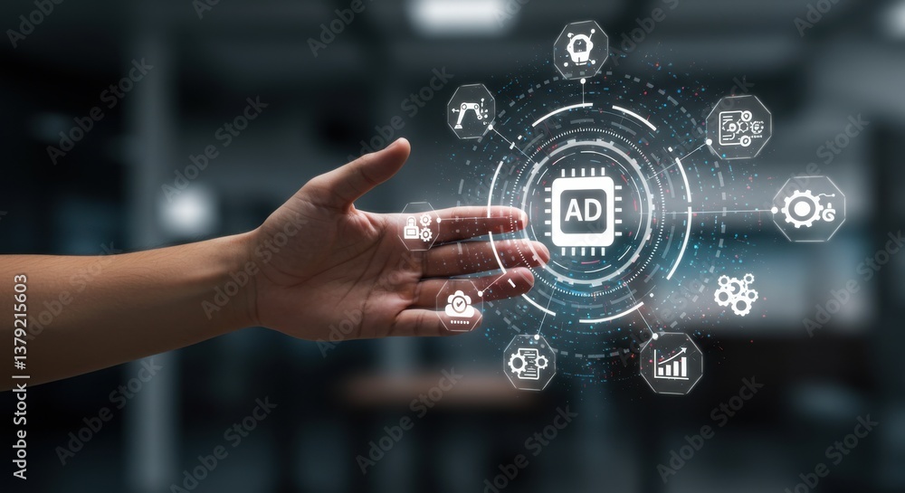 AI-Powered Digital Transformation Concept AI-Powered Digital Transformation Concept