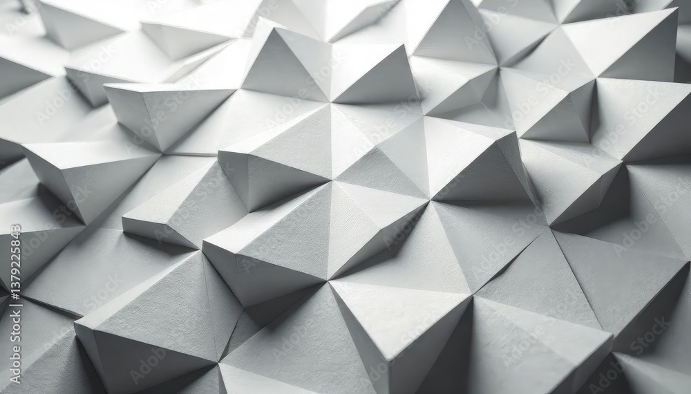 Obraz premium Subtle grayscale repeating geometric motif, minimalist style , abstract, background