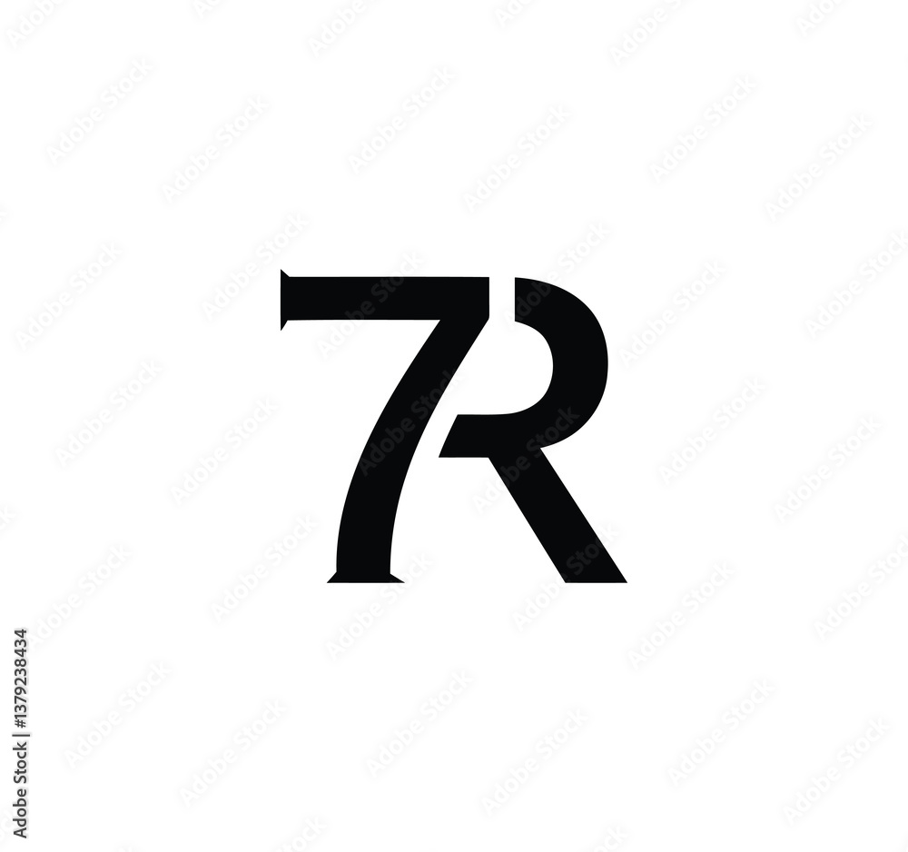 7r logo design 7r logo design