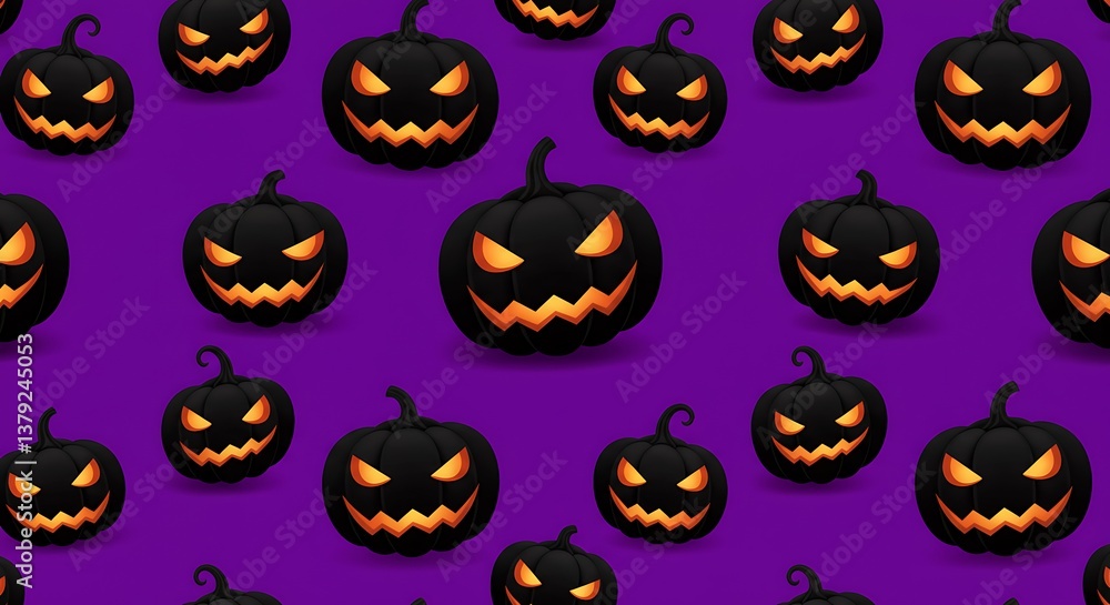 Midnight Harvest's Glowing Grin AI Generated Midnight Harvest's Glowing Grin AI Generated