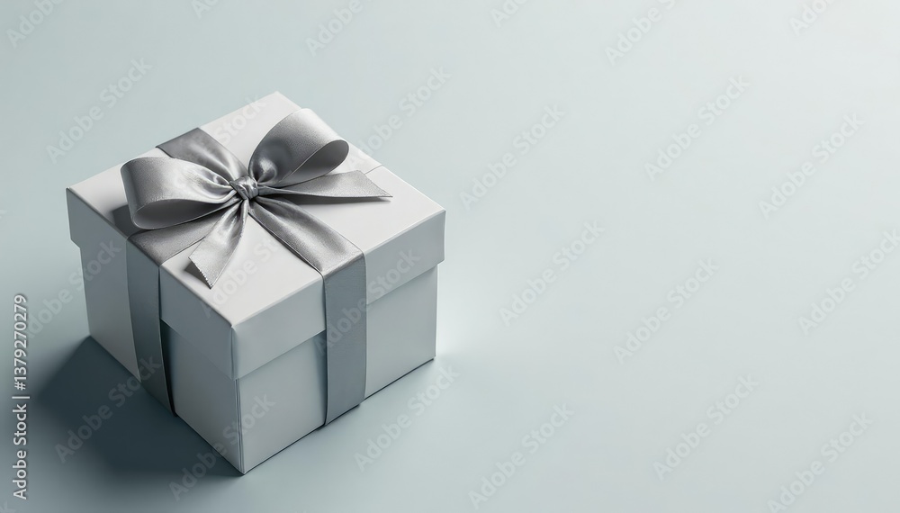 Subtle gray gift box pattern, light background, simple, rectangle Subtle gray gift box pattern, light background, simple, rectangle