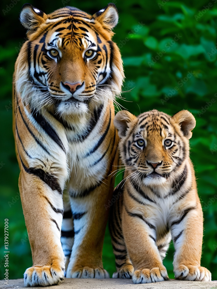 Fototapeta premium hybrid tiger and lion