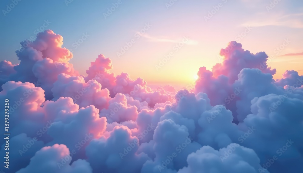Subtle gradient sky, clouds seamlessly looping , loop, soft Subtle gradient sky, clouds seamlessly looping , loop, soft