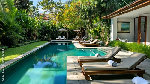 Wallpaper Mural hotel swimming pool Torontodigital.ca