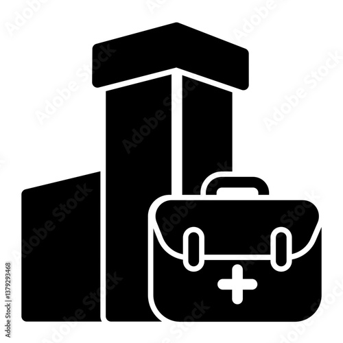First Aid Icon Solid Style for Project Management Pack Icon Themes