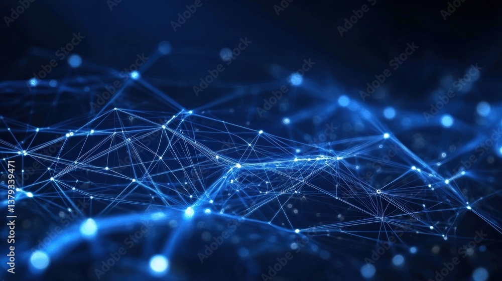 Obraz premium Abstract Network Connections