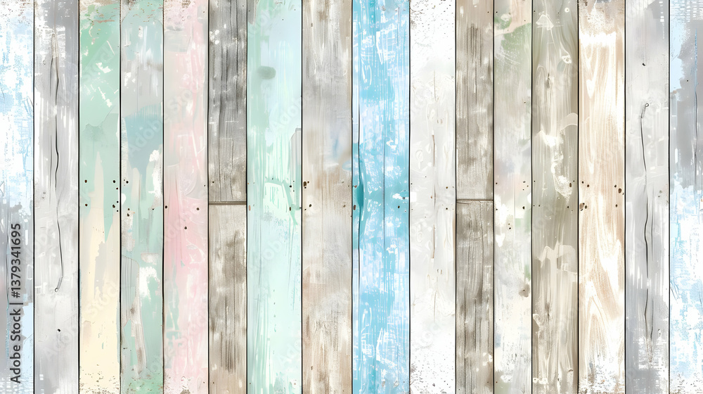 A textured wooden background with pastel colors, ideal for design projects.
