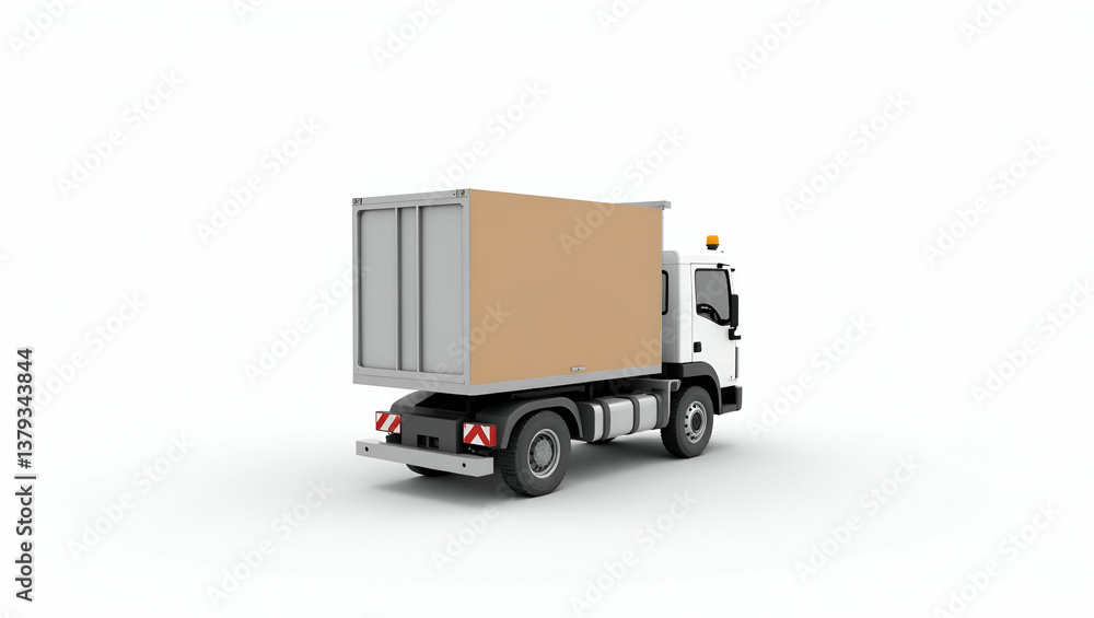 3D Depicting advanced robotic logistics solutions with integrated automation and smart sensor networks to optimize supply chain efficiency and operational performance. as 3D Icon cute isolated white b 3D Depicting advanced robotic logistics solutions with integrated automation and smart sensor networks to optimize supply chain efficiency and operational performance. as 3D Icon cute isolated white b