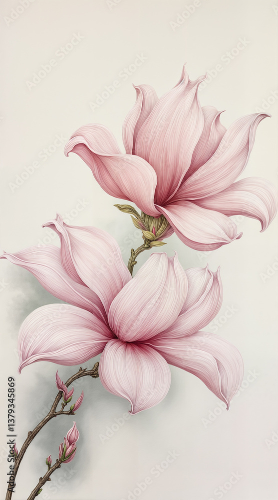 Obraz premium magnolia flower