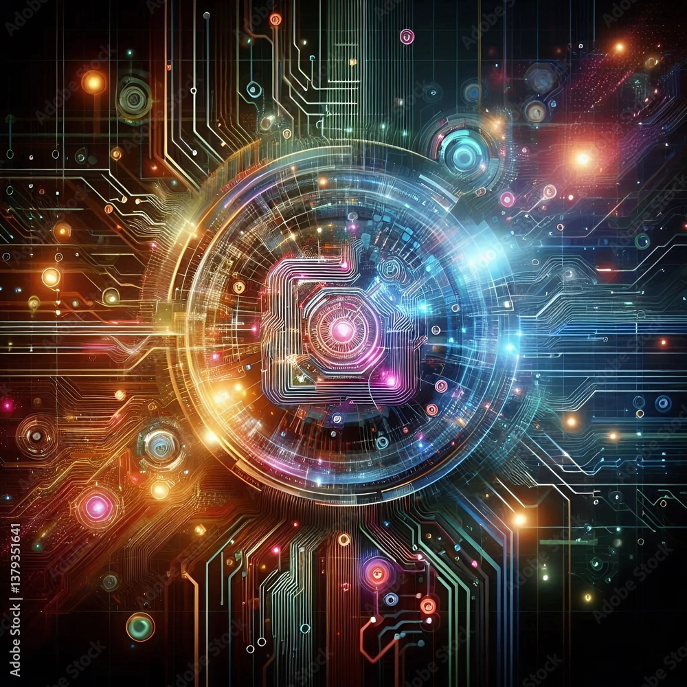 Obraz premium Advancing AI and IoT Integration: Revolutionizing Smart Technologies for Future Innovation 
