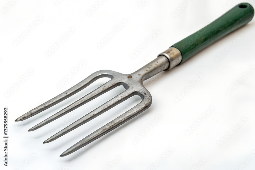 Fototapeta premium garden fork isolated on white background