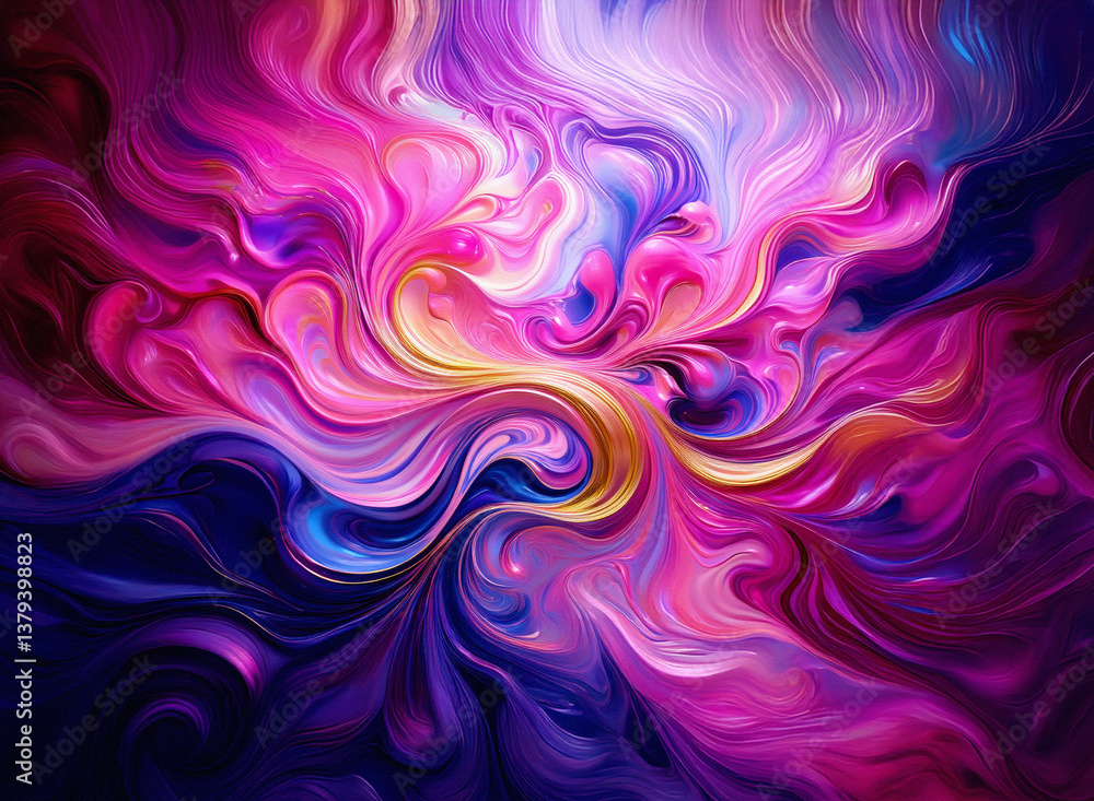 Abstract swirling background with vibrant hues of pink, purple, and blue, creating a fluid, dynamic, and artistic visual texture. Abstract swirling background with vibrant hues of pink, purple, and blue, creating a fluid, dynamic, and artistic visual texture.