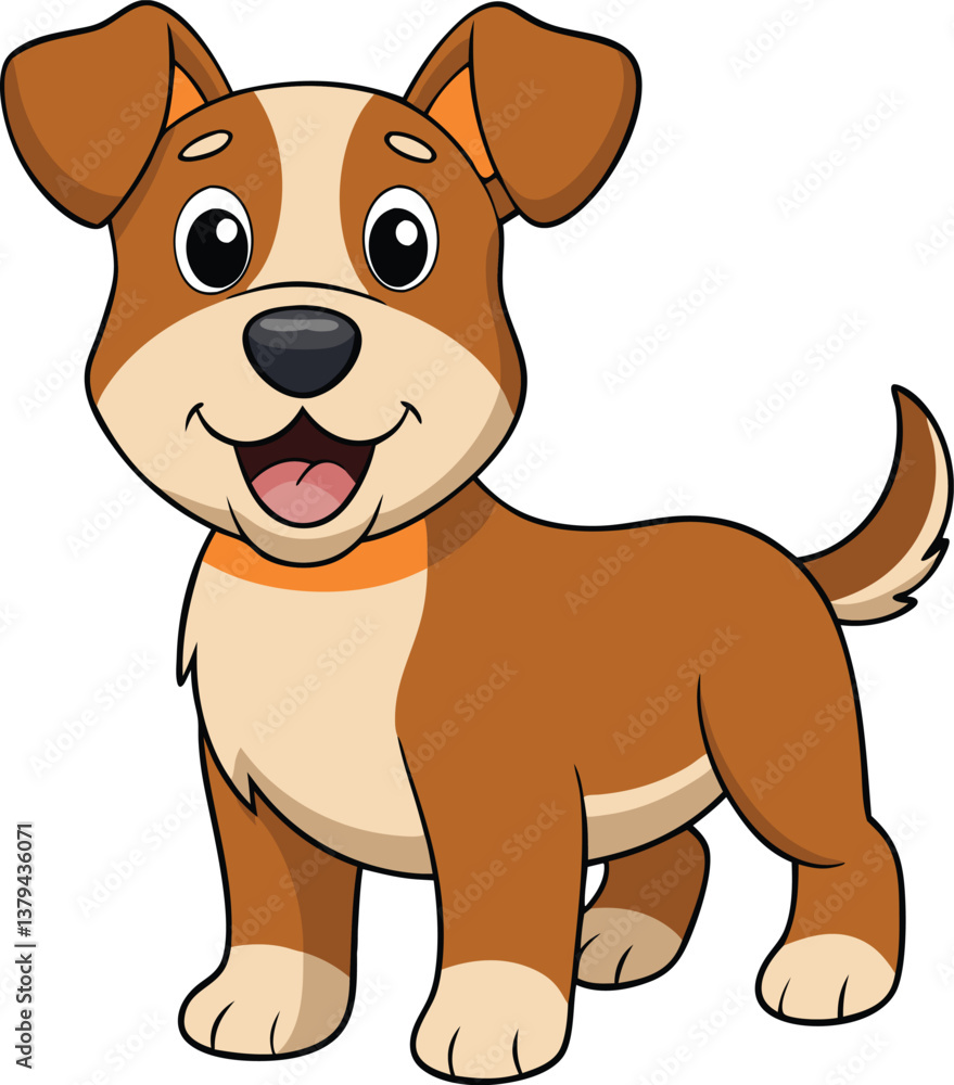Obraz premium Cute Animal Cartoon Vector Art