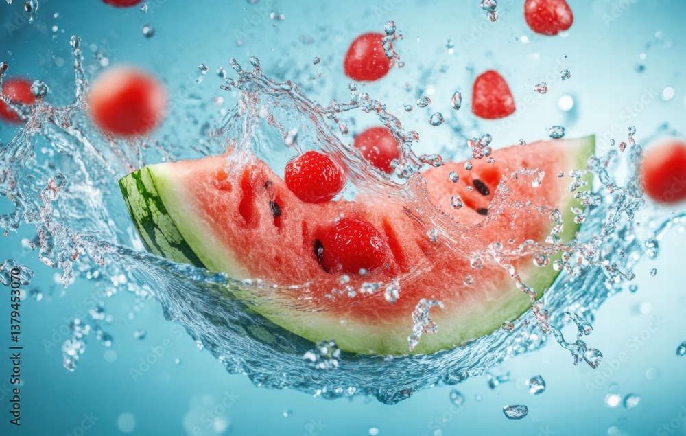 Refreshing Watermelon Splash Refreshing Watermelon Splash