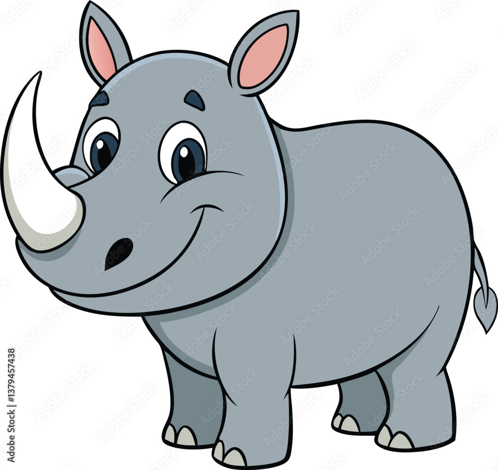 Naklejka premium animal cartoon vector art