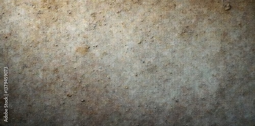 Rustic textured concrete wall with cracks and crevices in a worn brownish grey tone, textured, industrial