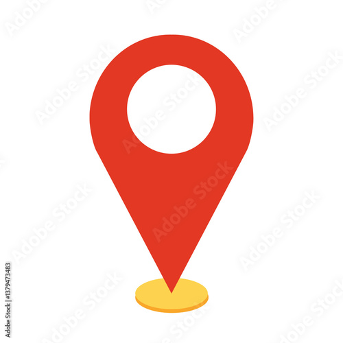 Free Download  The design is clean, simple, and modern, making it perfect for use in maps, navigation apps, GPS interfaces, travel-related websites, and location-based services. The bold red color ensures visibilit - GFXLoad