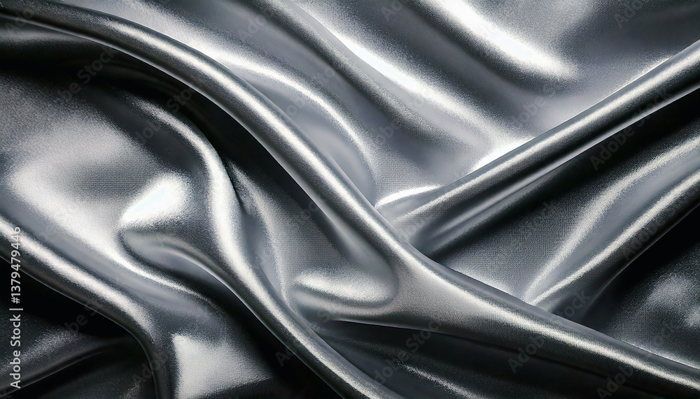 Fototapeta premium Abstract background Silver metal texture background design