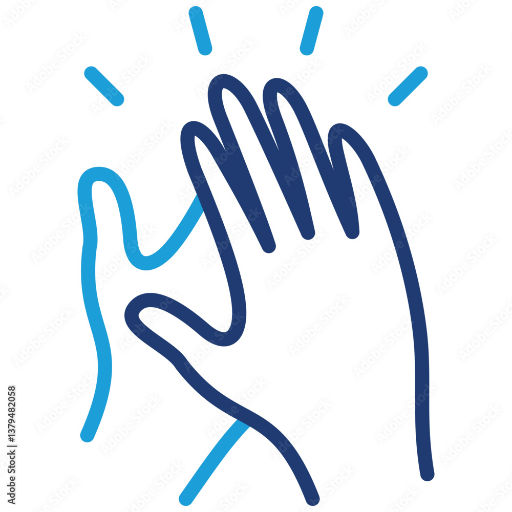 Fototapeta premium Respect Icon