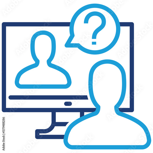 Online Interview Icon