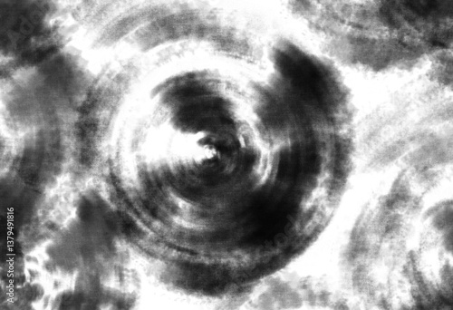 Abstract grunge black and white distressed texture background, Isolated on transparent background, PNG	
