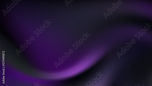 Abstract background with flowing amethyst and dark hues.