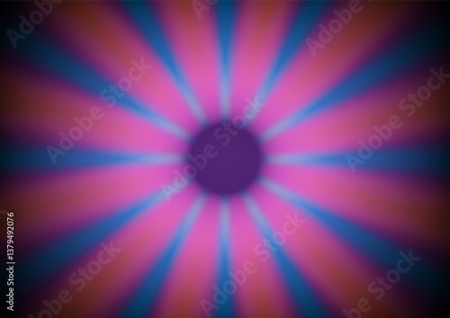 Abstract background with colorful ray