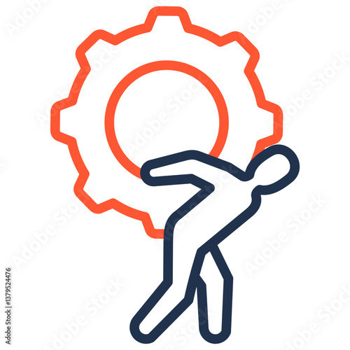 Hard Work Icon