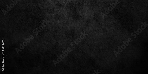 Abstract texture wall Dark black grunge concrete background. Panorama dark grey black slate background or texture. Vector black concrete texture. Stone wall background.	