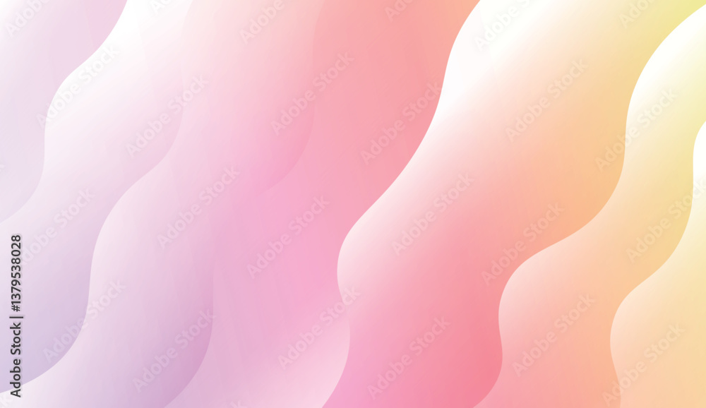 Modern Waves. Futuristic Technology Style Background. For Creative Templates, Cards, Color Covers Set. Vector Illustration with Color Gradient. Modern Waves. Futuristic Technology Style Background. For Creative Templates, Cards, Color Covers Set. Vector Illustration with Color Gradient.