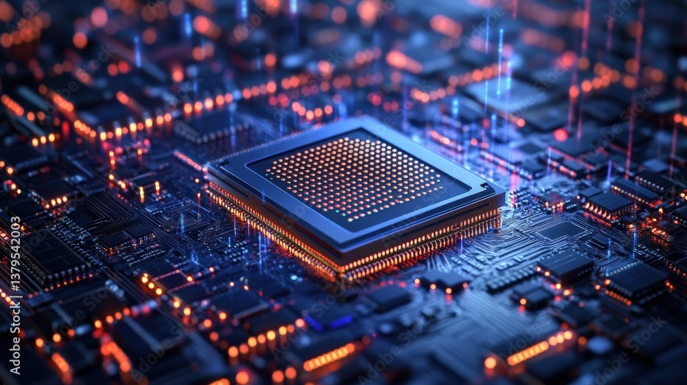 Advanced Microprocessor on Circuit Board Advanced Microprocessor on Circuit Board