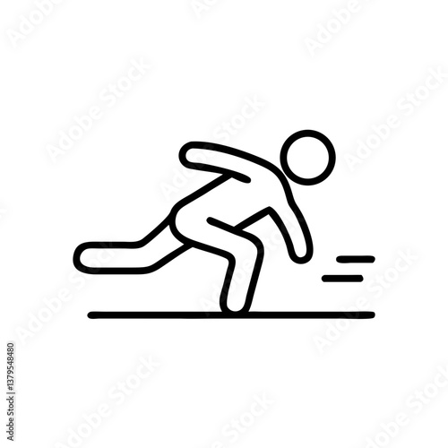 Athlete performing an intense HIIT circuit