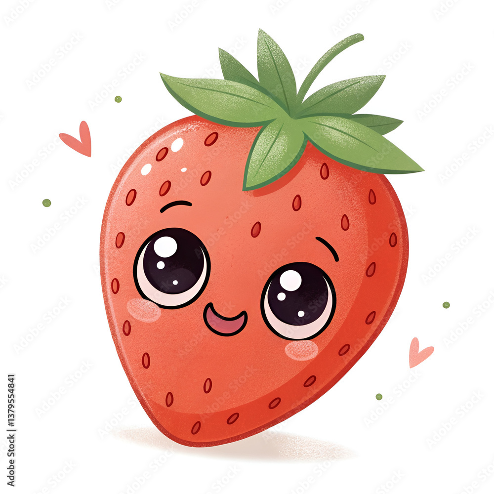 Obraz premium strawberry on a white background