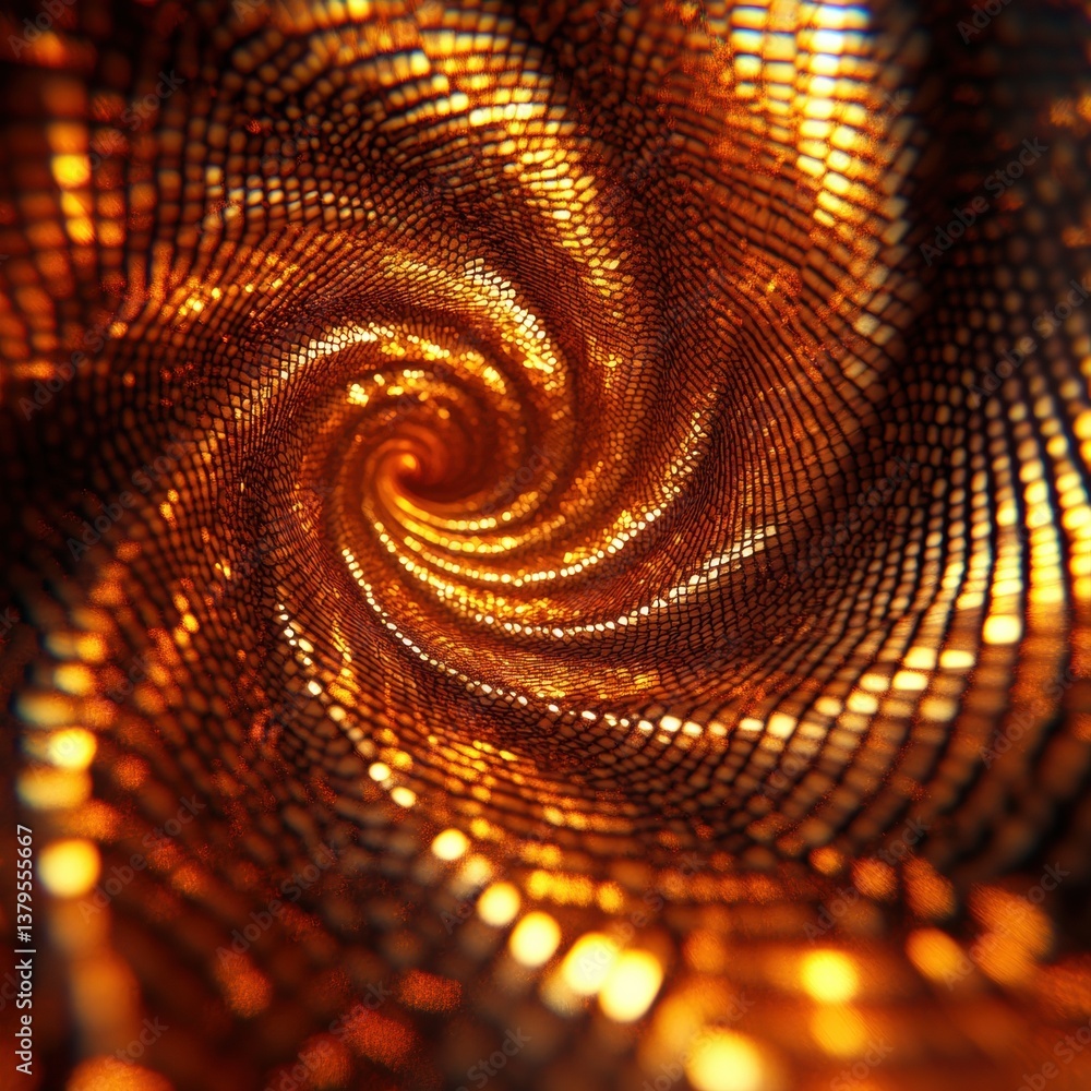 Intricate spiral pattern created with dynamic lines and shapes representing movement and flow in an abstract artistic design Intricate spiral pattern created with dynamic lines and shapes representing movement and flow in an abstract artistic design