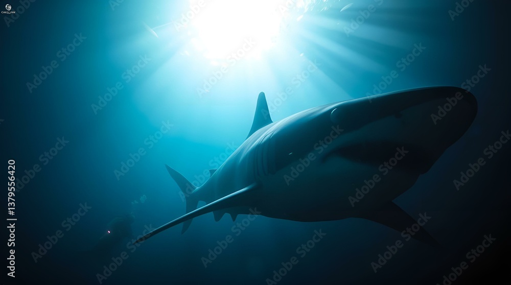 Fototapeta premium great white shark