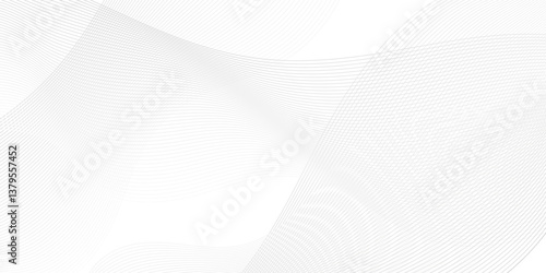 	
Abstract dynamic creative sound wave smooth beautiful space digital composite bland line. frequency flow business stripe gradient white vector technology template background.
