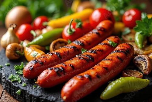 Delicious Grilled Chorizo Skewers