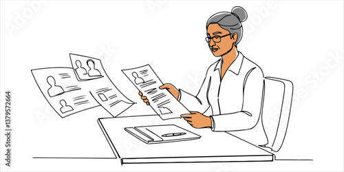 Selecting the right candidate is a crucial step in the recruitment process, where human resource managers assess potential employees for job vacancies. By reviewing resumes and identifying new talent,