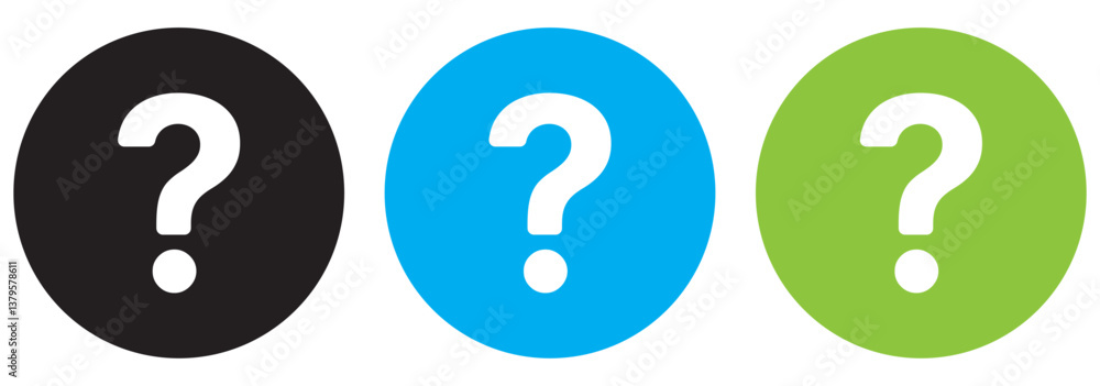 Question mark icon, Question mark sign and symbol vector design. Question mark icon, Question mark sign and symbol vector design.