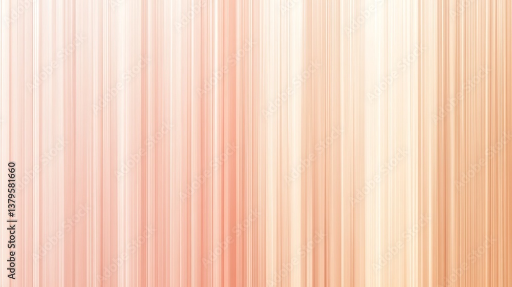 Obraz premium Abstract Peach And White Vertical Lines Background