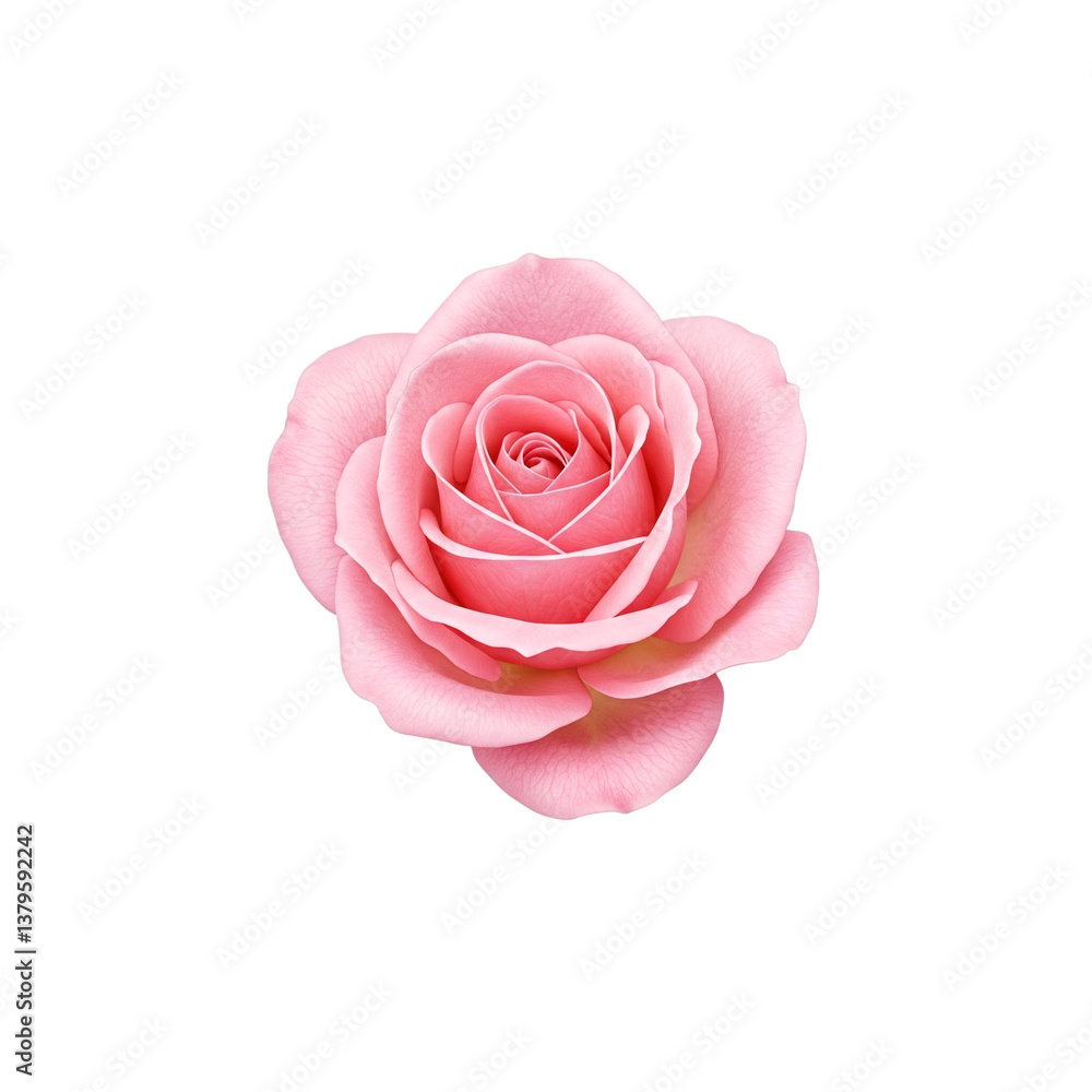 pink rose isolated on white pink rose isolated on white